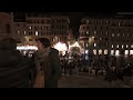 rome italy 🇮🇹 4k rome christmas lights 2024 ✨ rome walk 🎄 with captions