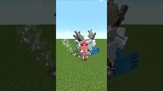 FROSTMAW vs SKELETON - Minecraft Mob Battle #minecraft #shorts   #minecraftmeme #minecraftmemes