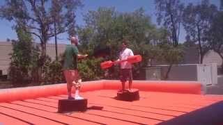 Factory QA Testing - Inflatable Joust Game - Jousting - Dueling - Competition Interactive