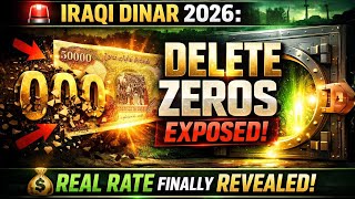🚨 IRAQI DINAR 2026: “DELETE ZEROS” PROJECT EXPOSED! 💰 REAL RATE FINALLY REVEALED