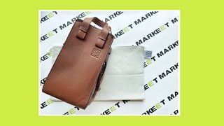 UNBOXING LOEWE HAMMOCK SMALL TAN LEATHER SHOULDER BAG