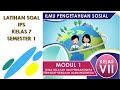 Berlatih Soal IPS Kelas 7 SMT 1| 2021 | Letak Wilayah dan Pengaruhnya Terhadap Keadaan Alam