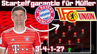 Thomas Müller in der Startelf! So spielt Bayern gegen Union Berlin