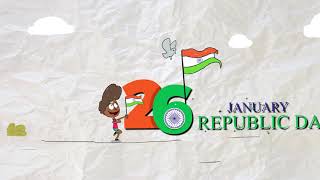 happy republic day 2021 | republic day animation video| 26th January republic day wishes video