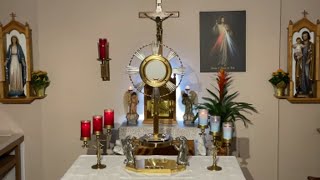 LIVE Eucharistic Adoration - Sisters of Divine Mercy