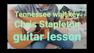 tennessee whiskey guitar lesson