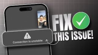 How to Fix 'Your Connection is Unstable' Error on FaceTime | FaceTime Connectivity Issue on iOS 18