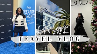 TRAVEL WITH ME VLOG | LA WITH FORBES | ATL BLACK GIRL DIGITAL AWARDS