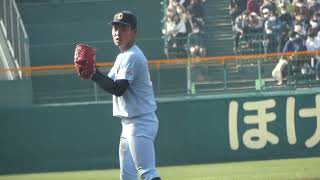 近江高校 山田陽翔投手(聖光学院戦/第94回選抜高校野球大会)