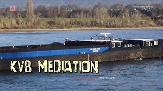 MEDIATION ENI 02327485, MEDIATION II ENI 02327486 Coupling Train Koppelverband auf dem Rhein