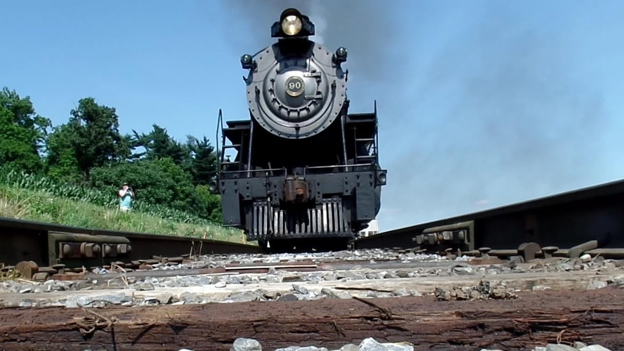 Train Ride On The Strasburg Railroad POV - YouTube