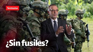 ¿Colombia se quedará sin fusiles para los soldados? Esto respondió MinDefensa | Semana Noticias