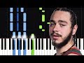 Post Malone - Too Young Piano Tutorial