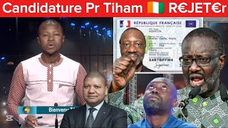 en fin Pr #Tihame inéligible à L'#election 2025🇨🇮 #cotedivoire  Le PR #gbagbo att@qu€ de tou côtés