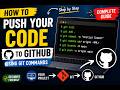 How to Push Any Project to GitHub Using Git Commands | Complete Beginner Guide