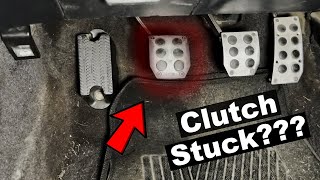 Stuck Clutch Pedal... Replacing Clutch Master & Slave Cylinder on EG Hatch!!!