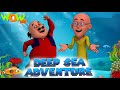 Motu Patlu Deep Sea Adventure | Full Movie | Summer Special | Wow Kidz