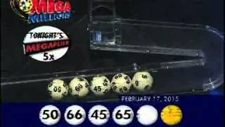 2015 02 17 Mega Millions Numbers and draw results