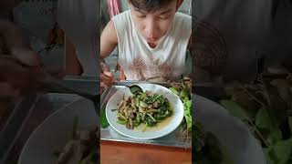 #ผัดเนื้อวัว แซ่บๆ พี่น้อง#Stir-fried #beef, #very #spicy, #my #friends.#khunchannel