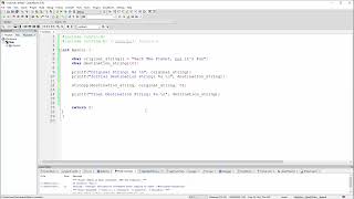 C Program - strncpy() Function - Copy Specific Number of Characters from a String to Another String