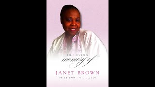 Mrs. Janet Brown’s Funeral Service