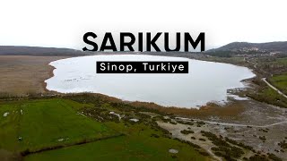 [4K] Sarıkum Gölü (Sarıkum Lake) - Sinop - Turkiye | DeepTrips