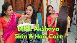 Akshaya's Hair and Skin Care Routine ✨ | A Day In My Life | Kannan ❤️ Bhagavathy