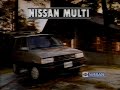 1986 Nissan Multi 4WD Car Commercial