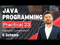Java Networking, InetAddress Class Example  | Diploma Semester 4 Practical No. 23(K Scheme)