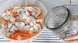 Món ngon ngày tết - Tai Heo Ngâm Chua Ngọt ăn là ghiền | HANG CAN COOK