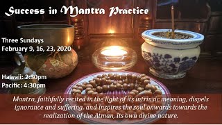 2020.2.9 (54B): Success in Mantra Practice