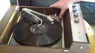 hmv 2012 vintage retro record player restored