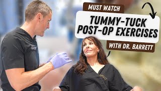 Post-Op Exercises for Tummy Tuck | Barrett Plastic Surgery