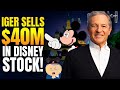 Disney Stock ROCK: CEO Bob Iger SELLS Forty Million $$$ PLUS After Disney World Announcement!