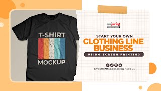 FB LIVESTREAMING: Start Your Own Clothing Line Business