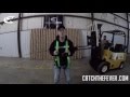 MUST SEE!!! Catch The Fever Fishing Rod Deadlifts a Person! - Big Cat Fever Rod Series