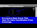 How to take coordinates from Autocad To Excel | auto cad