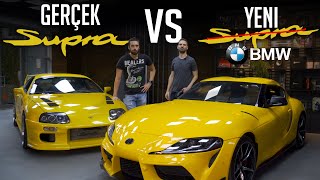 2JZ 1400HP Supra vs BMW Motorlu Yeni Supra | Anlatan Adamlar