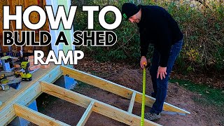 How To Build A Shed Ramp