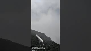 10月16日　今日の富士山　山頂にて