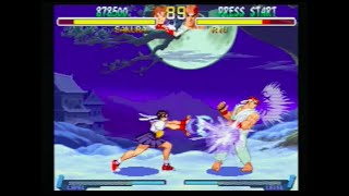 【ARCADE】『STREET FIGHTER ZERO2 【Sakura】』ストリートファイターZERO2 さくら [playthrough] 【PS】