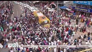 പ്രിയനേതാവിനെ അവസാനമായി കാണാൻ തിങ്ങിനിറഞ്ഞ് ജനം;കിളിമാനൂരിൽ നിന്നുള്ള ആകാശദൃശ്യം|Oommen Chandy