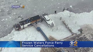 Frozen Waters Force Ferry Service Cancellations