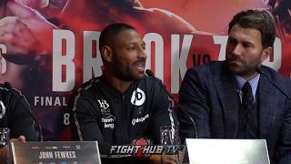 KELL BROOK SAYS AMIR KHAN HAS 'MUGGED EDDIE HEARN OFF'