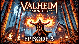 ELEMENTAL CREATURES!? BRONZE AGE!! Modded Valheim EP3