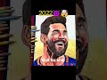 hyper realistic potrait of messi 2021vs 2022 ll trending youtubeshorts shorts sketch