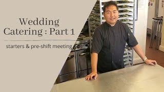 Wedding Catering : Part 1 - Appetizers \u0026 Salad Prep #shorts