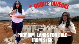 $16K PREMIUM PLOTS OF LAND FOR SALE IN OWERRI NIGERIA FROM 25 MILLION NAIRA PER PLOT