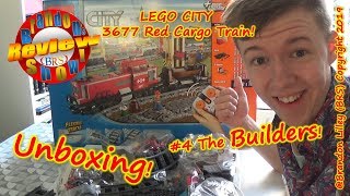 LEGO CITY 3677 Red Cargo Train Unboxing!