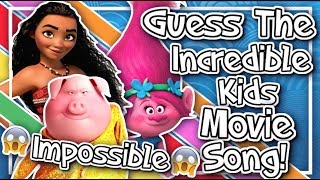 GUESS THE KIDS MOVIE SONG!!! - ☆IMPOSSIBLE!☆